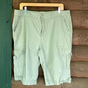 Caribbean Joe Tan Cargo Shorts sz 16